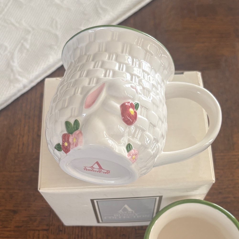 Avon Bunny Mugs